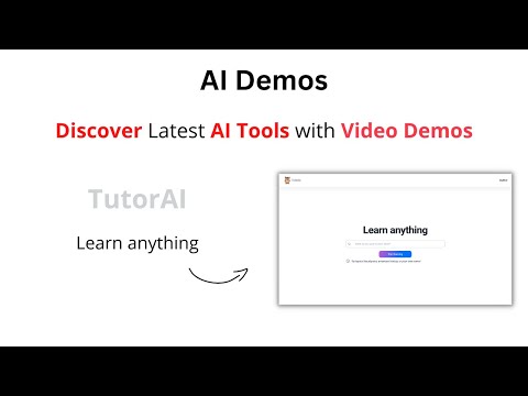 YouTube video about TutorAI