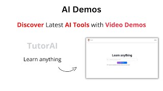 TutorAI builds a structured course on any topic instantly and I have used it to learn three new things this year