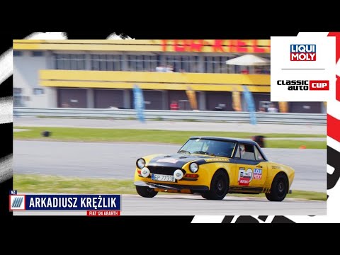 Arkadiusz Krężlik #fiat124 Abarth - 2 runda Classicauto Cup 2023 - Tor Kielce