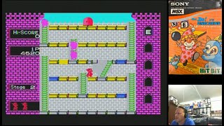 Let's Play - Mr Do vs The Unicorns (MSX 1)