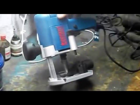 Машина фрезерная ручная МФ3 1100Э обзор