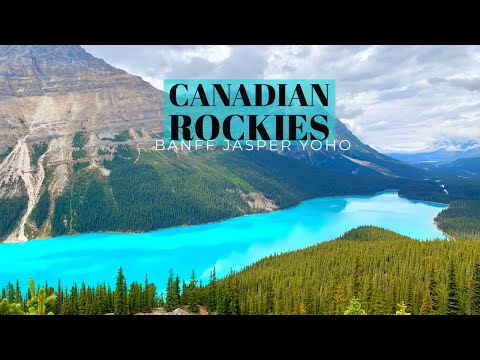 Canadian Rockies in 4K. Banff, Jasper, Yoho National Parks 🇨🇦