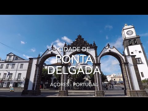 Cidade de Ponta Delgada - Ilha de S. Miguel, Açores, Portugal