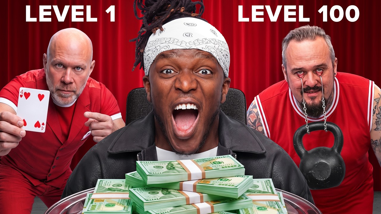 Level 1 to 100 Insane Talent, Win $5,000 