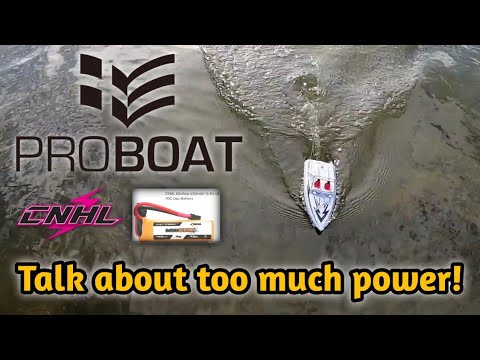 ProBoat SprintJet on 4s, Too much power😬 and water cooling test!