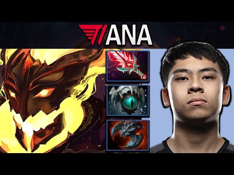 Shadow Fiend Dota 2 Gameplay T1.Ana with Skadi and Satanic - TI12