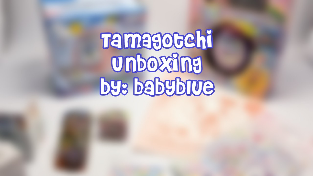 Tamagotchi Unboxing