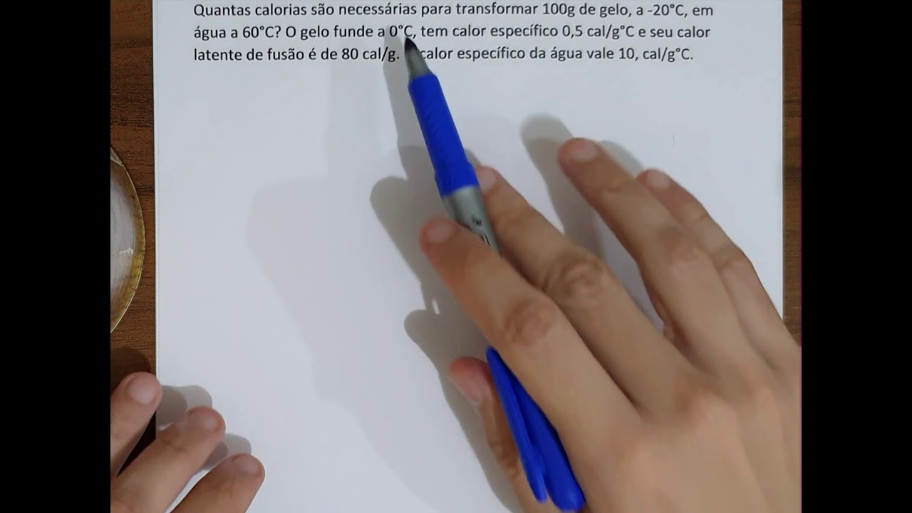 Exercícios (Calor Latente)