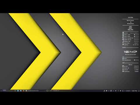 ArcoLinux : 1939 ArcoLinux-meta-samba package to share a folder and its content on your network
