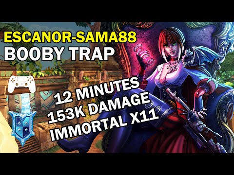 12Minutes 153K Damage escanor-sama88 Vivian Paladins Competitive (Diamond) BOOBY TRAP - Immortal X11