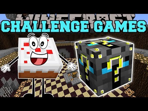 Minecraft: BIRTHDAY CAKE CHALLENGE GAMES - Lucky Block Mod - Modded Mini-Game