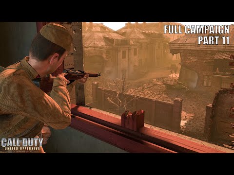 Fire Town | Call of Duty 1 United Offensive (2004) Full Campaign Part 11 Gameplay Walkthrough