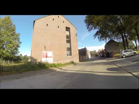 Traversée d'Awans à vélo