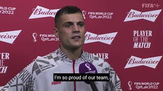 Granit Xhaka - Budweiser Player of the Match | Serbia vs Switzerland Granit Xhaka - Budweiser Player of the Match | Serbia vs Switzerland
