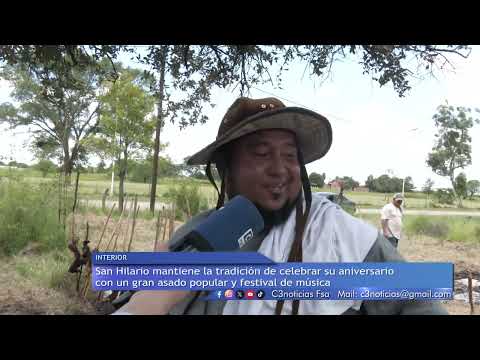 ASADO POPULAR POR ANIVERSARIO DE SAN HILARIO