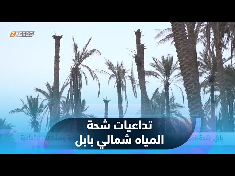 شاهد بالفيديو.. شحة #المياه في مناطقِ شمالي #بابل تتسبب بهجرة جماعية ومشكلات اجتماعية