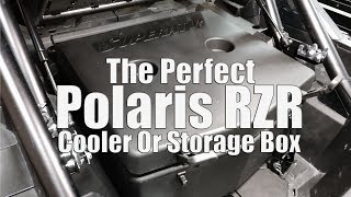 Super ATV Polaris RZR XP Turbo Insulated Cooler Or Cargo Box | 30 Liter | Fits Turbo S Also