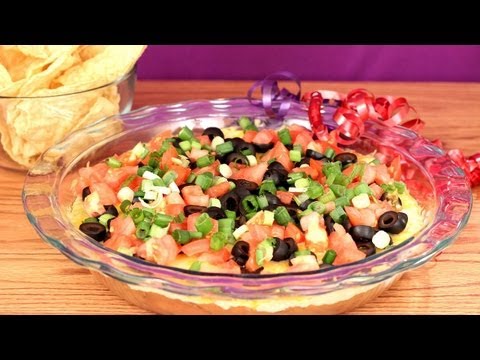 Baked Taco Dip - Super Bowl Recipe