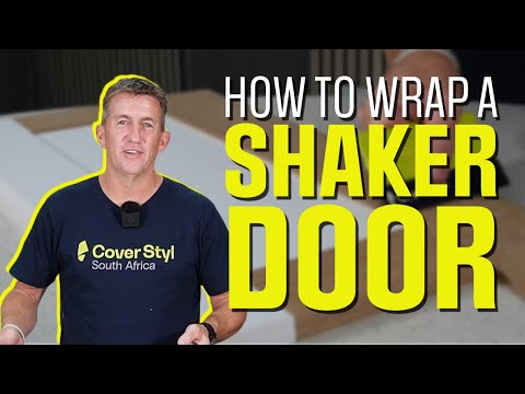 HOW TO WRAP A SHAKER DOOR
