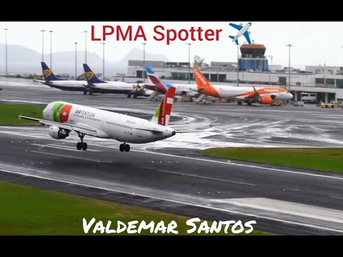 Madeira Airport Live Action LPMA Spotter ✈️ 13/01/2025