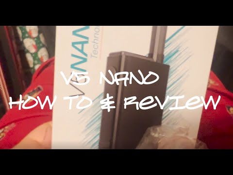 Flowermate v5 Nano  Vaporizer - How To Use Tutorial and Review