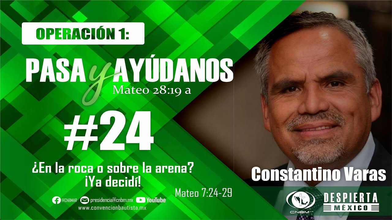 Lección 24: ¿En la roca o sobre la arena? ¡Ya decidí!
