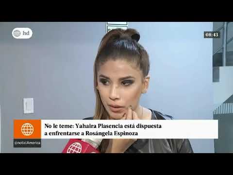 Yahaira Plasencia se burló horrible de la cara de Rosángela Espinoza