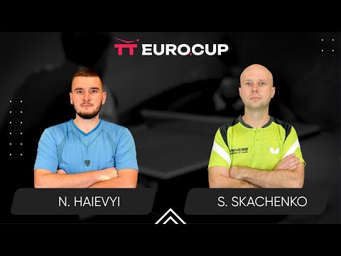20:15 Nazarii Haievyi - Serhii Skachenko 23.01.2025. TT Euro.Cup Ukraine Master. TABLE 3