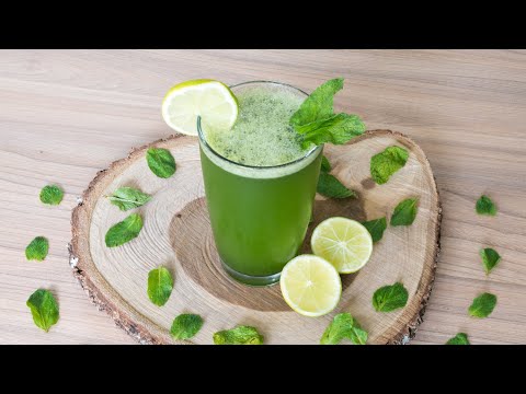 Cómo hacer limonada de hierbabuena