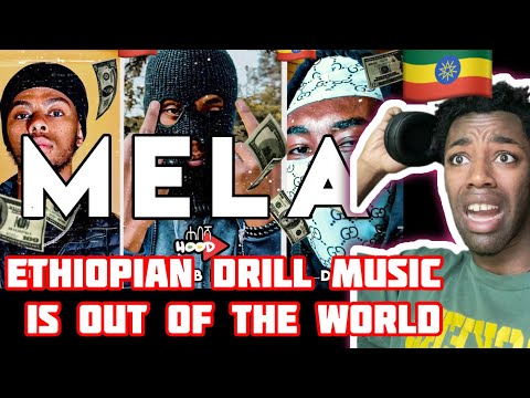 Lil Roba x Rob Era x Dave - MELA - EthiopianDrill Music 2022 - REACTION