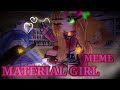 Material Girl Meme Afton Family Ft Past Mrs Afton