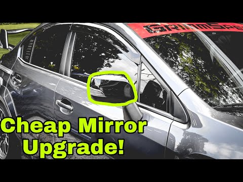 Replacing My WRX Mirrors With Turn Signal Mirrors!