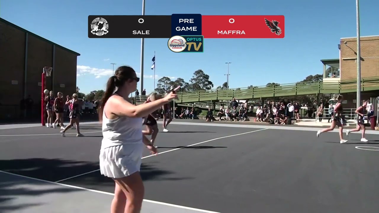 Gippsland RD1 Netball - Sale vs Maffra