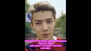 Download lagu UCAPAN ARTIS KOREA KEPADA ANABELLE YG SEDANG ULTAH mp3