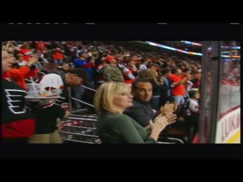 Daniel Briere steals and scores a beauty goal against Giguere Leafs @ Flyers 10/23/10