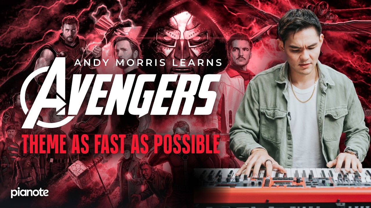 Classical Pianist Learns Avengers Theme As Fast As Possible (Ft. Andy Morris)
