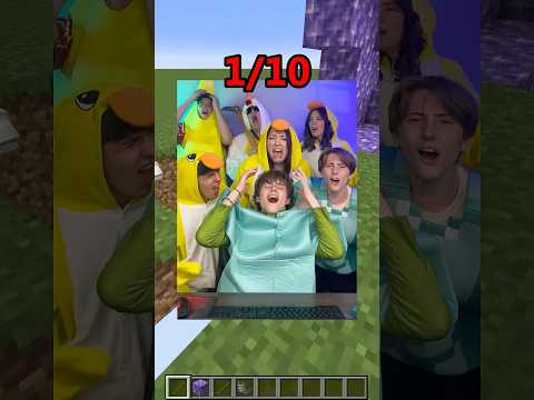 Minecraft: Name the Song Challenge 🤔 w/ @SharpeFamilySingers