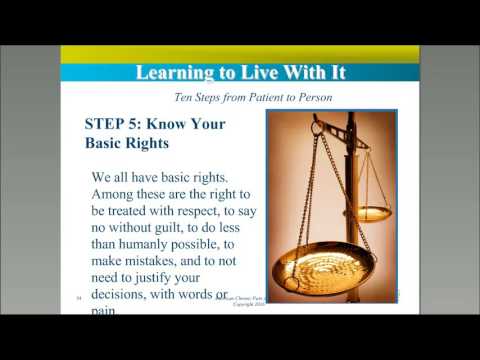 OAAA Lunch & Learn: Learning to Live with Pain