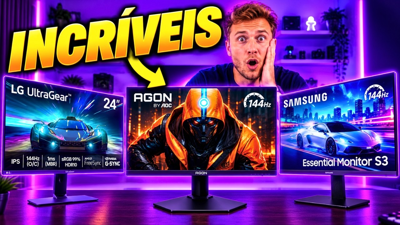 Miniatura da avaliação em vídeo de Monitor Gamer LG UltraGear 27GN411A Full HD 144Hz 1ms IPS Preto