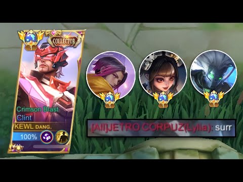 WHEN ENEMIES CELEBRATING TOO EARLY!! CLINT NEW CRIMSON BLAST BEST BUILD AND EMBLEM!!🔥 (must try)