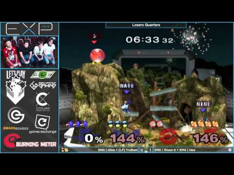 EXP 2015 - Trulliam & n0ne vs Weon-X & idea - Doubles Losers Quarters