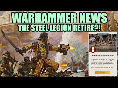 Last Chance To Buy The Armageddon Steel Legion?! │ Warhammer 40k News