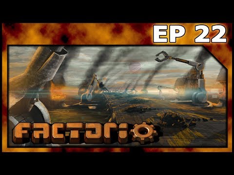 Factorio - Not quite vanilla - Let's Play! - Purple science and Solar setup - Ep 22