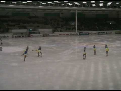 Bandy VM Invigning Konståkning 2009 01 18