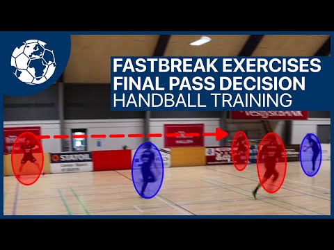 3 Progressive Fastbreak Exercises - Handballtraining Skjern Claus Hansen | Handball inspires