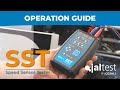 JALTEST TOOLS Jaltest SST Speed Sensor Tester Operation Guide