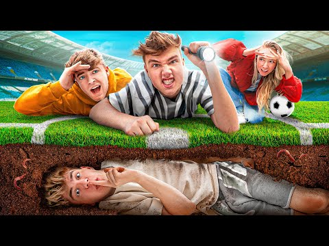 HIDE and SEEK im FUßBALLSTADION