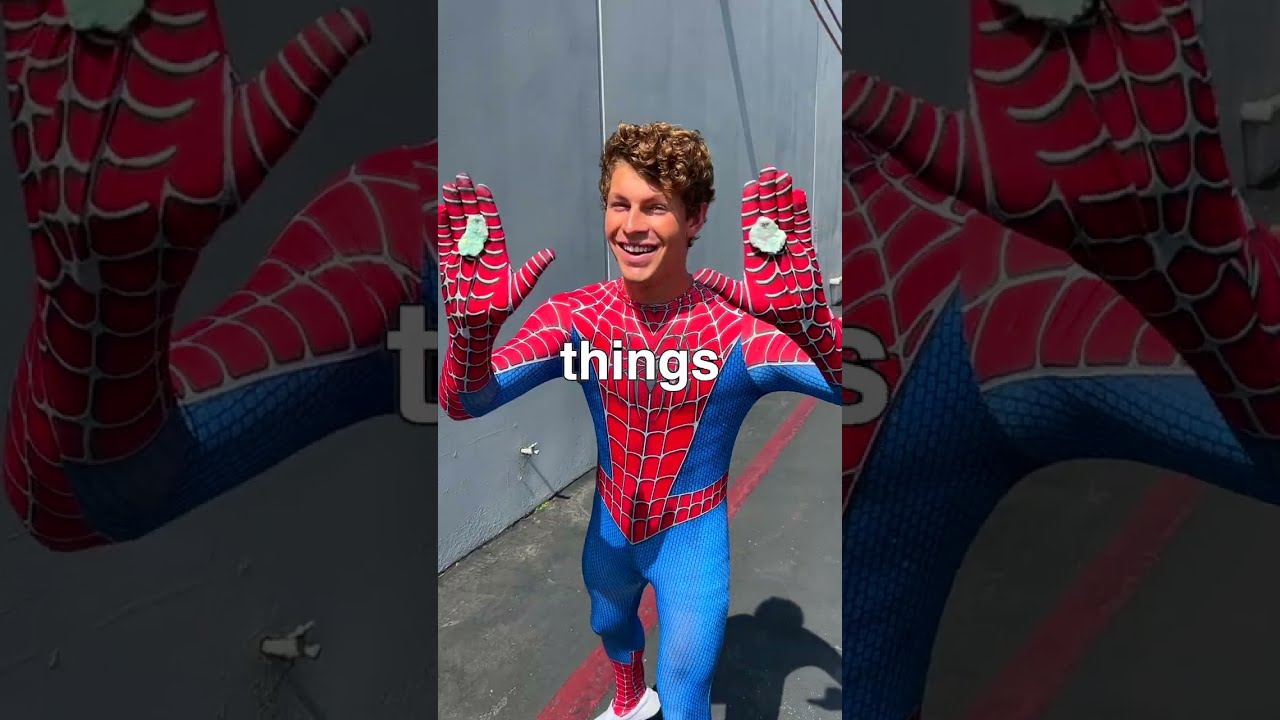 Climbing A Building with REAL Spider-Man Suit!