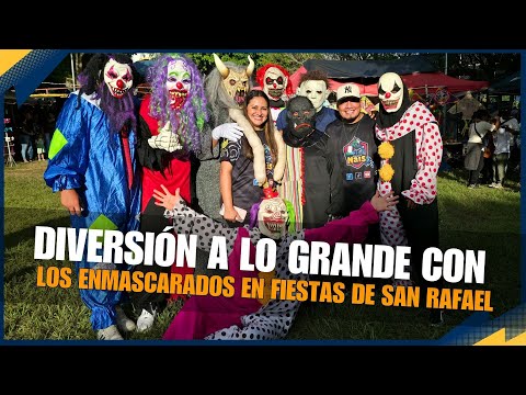 Diversión a lo grande en la entrada de enmascarados de San Rafael en Chalatenango centro 🤣🤣🤣