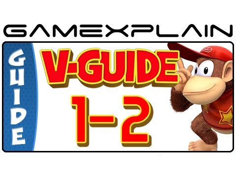 Donkey Kong Country: Tropical Freeze -  Shipwreck Shore 1-2 Puzzle Pieces & KONG Letters Guide